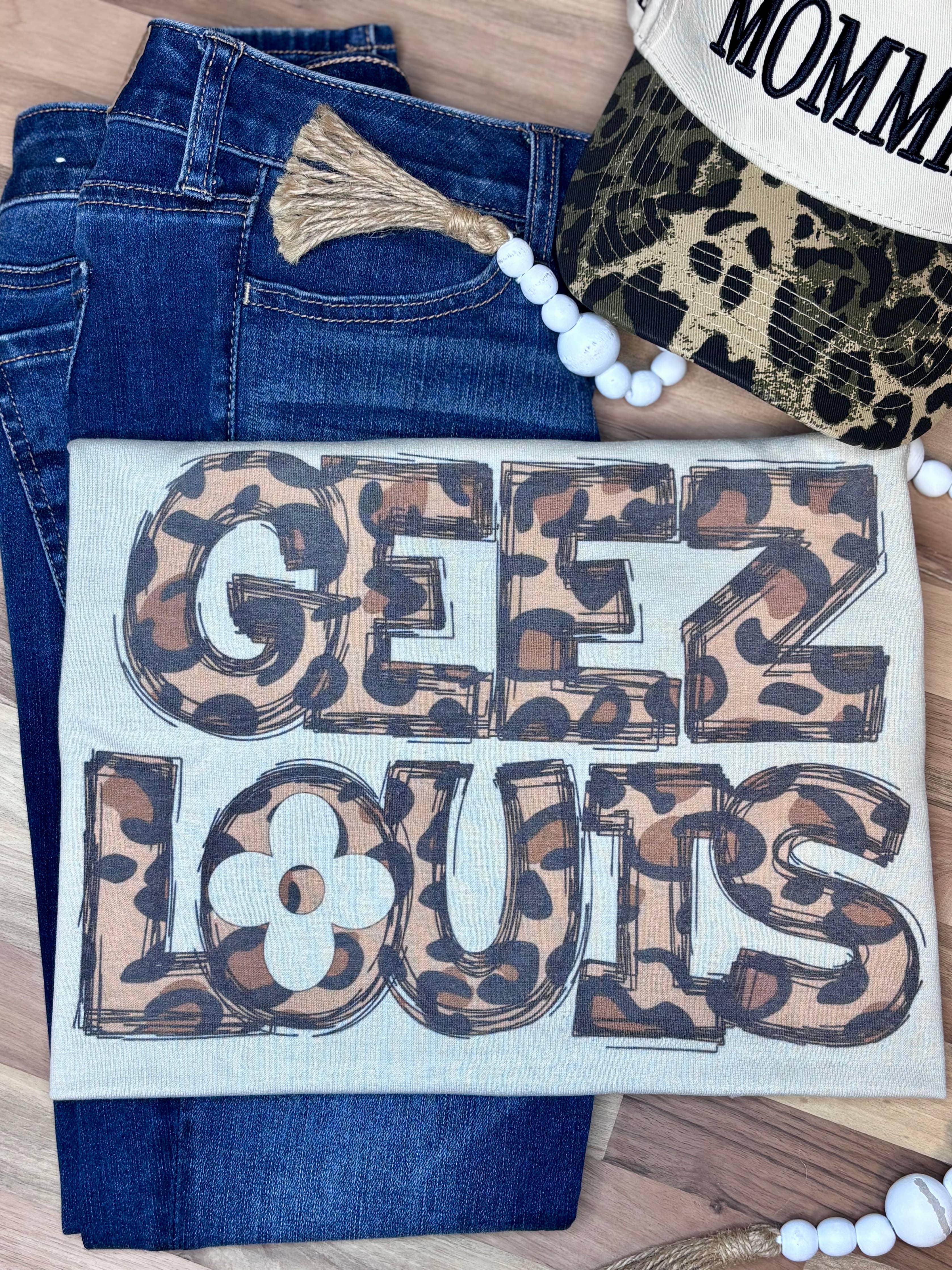 Geez Louis Leopard SUBLIMATION TEE