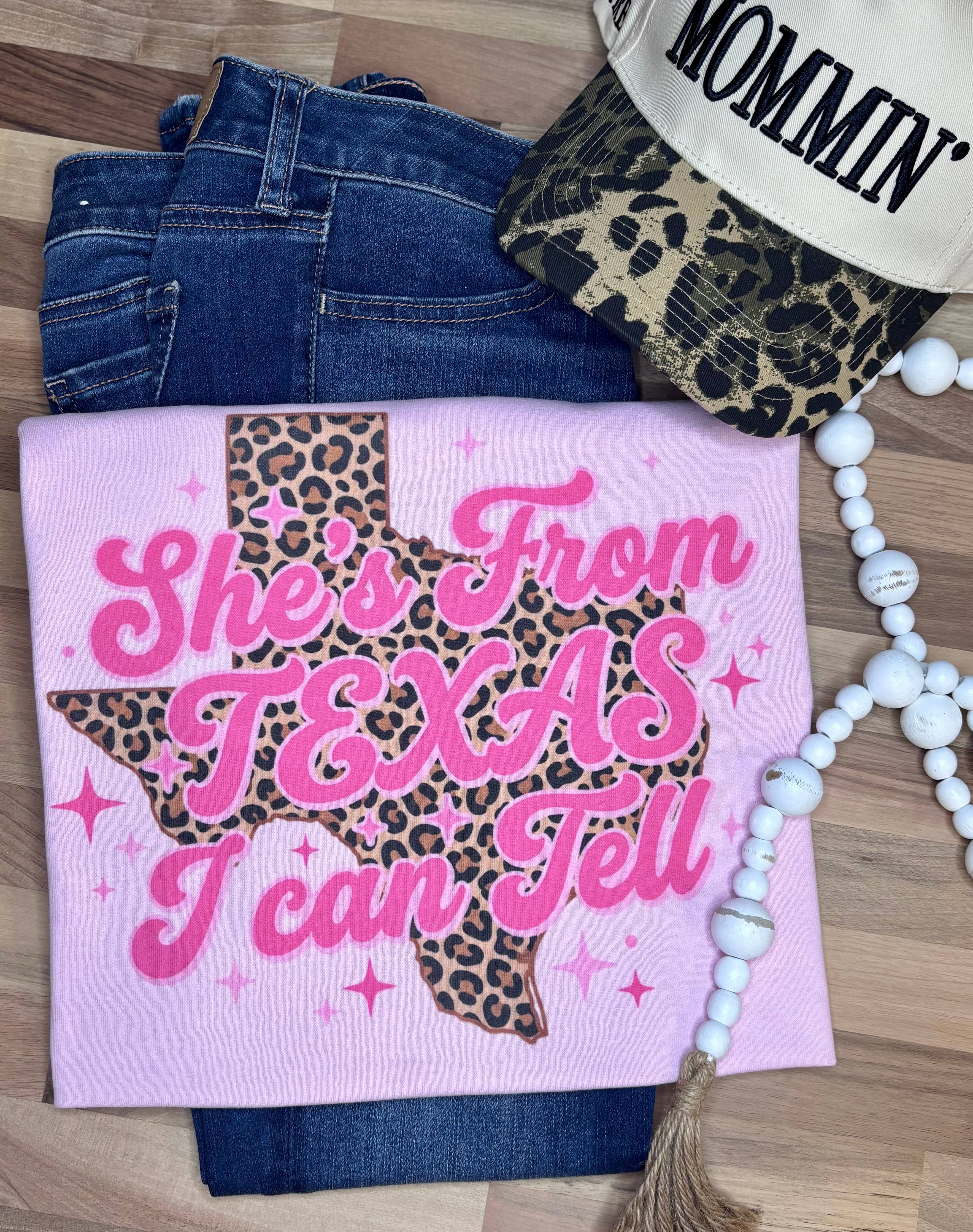 She's From Texas SUBLIMATION TEE